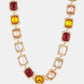 Glass Stone Alloy Necklace