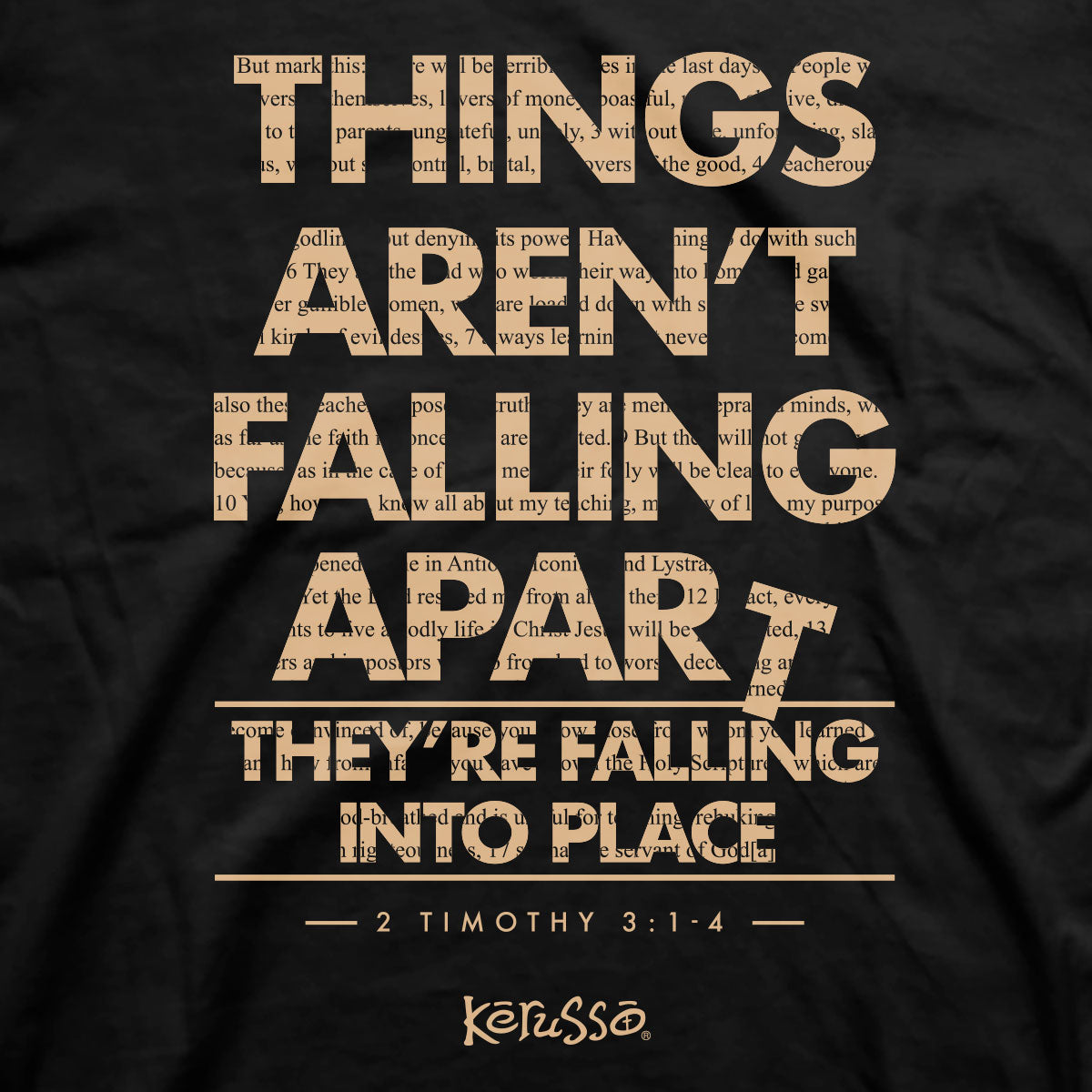 Kerusso Christian T-Shirt Falling Apart