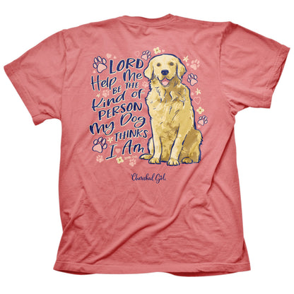 Cherished Girl Womens T-Shirt My Dog
