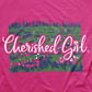 Cherished Girl Womens T-Shirt Lilies