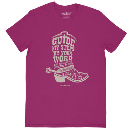 grace & truth Womens T-Shirt Cowboy Boot