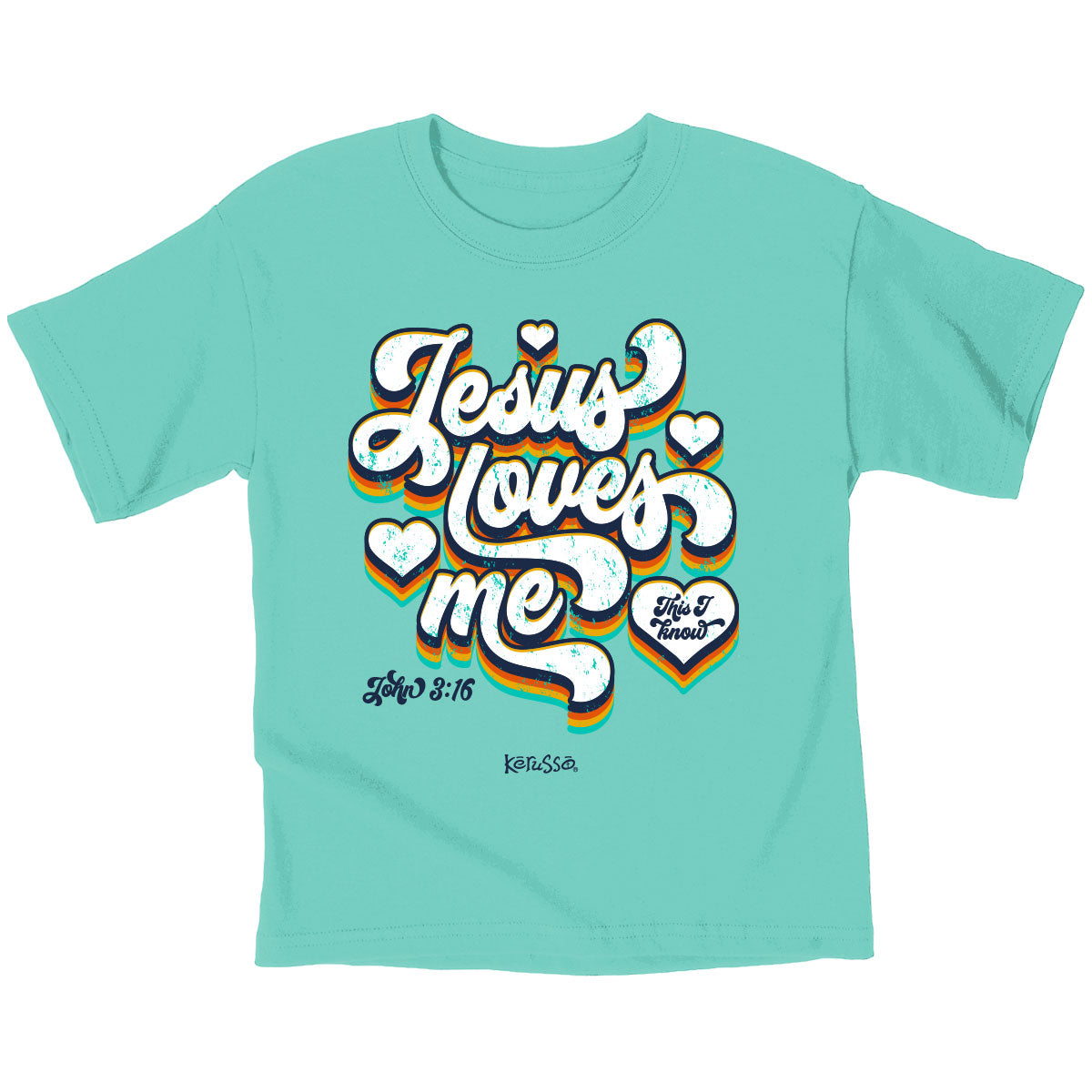 Kerusso Kids T-Shirt Jesus Loves Me