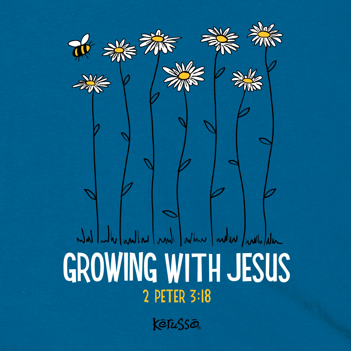 Kerusso Kids T-Shirt Growing With Jesus