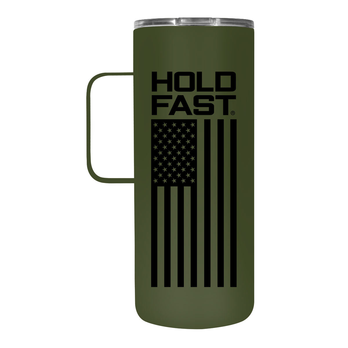 HOLD FAST Freedom Flag 22 oz Stainless Steel Tumbler With Handle