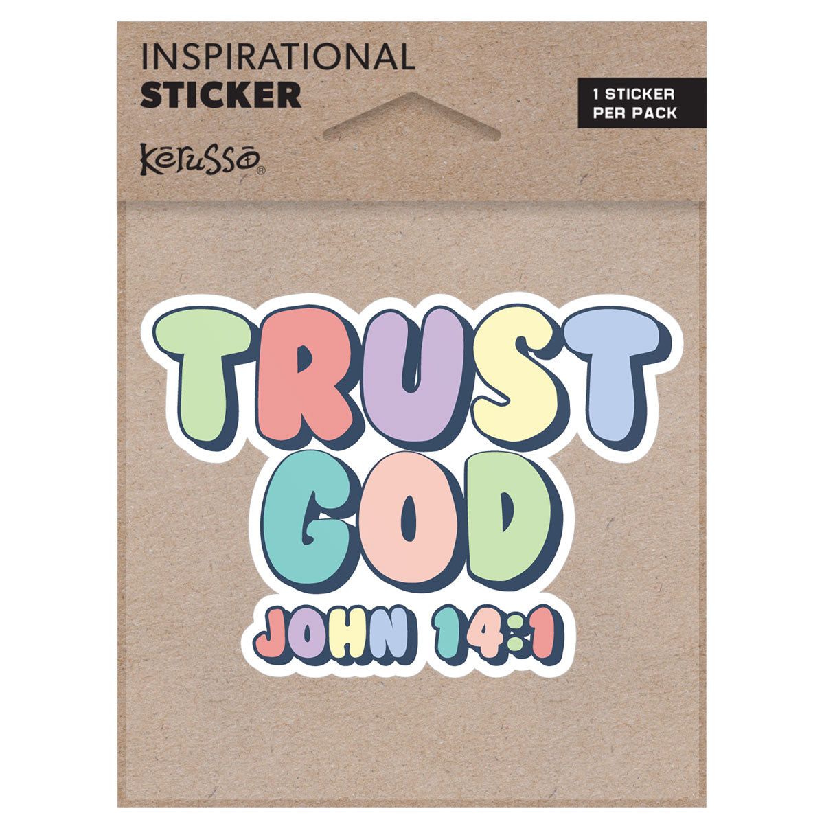 Kerusso Sticker Trust God